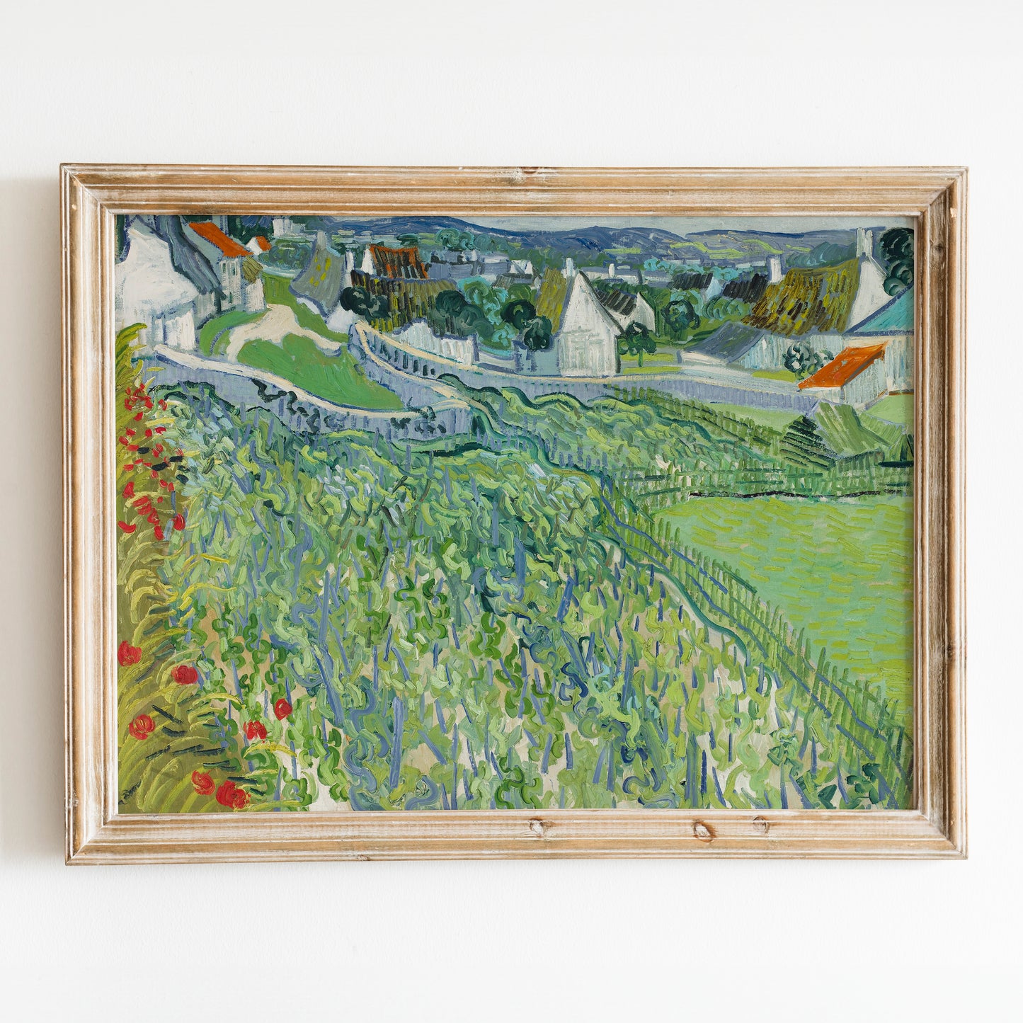 Vineyards at Auvers (1890) by Van Gogh