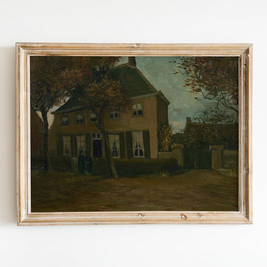 The Vicarage at Nuenen (1885) by Van Gogh