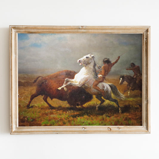 Study for The Last of the Buffalo by Albert Bierstadt