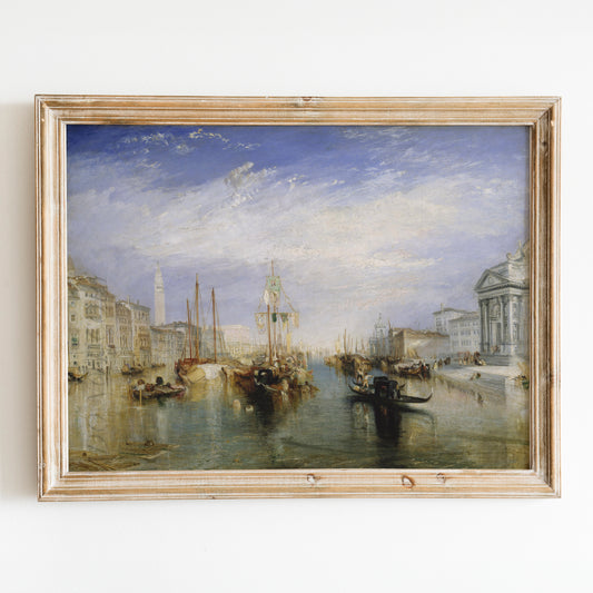 Venice, from the Porch of Madonna della Salute (1835) by Joseph Mallord William Turner