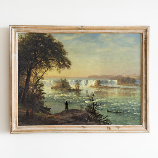 The Falls of St. Anthony (1880) by Albert Bierstadt
