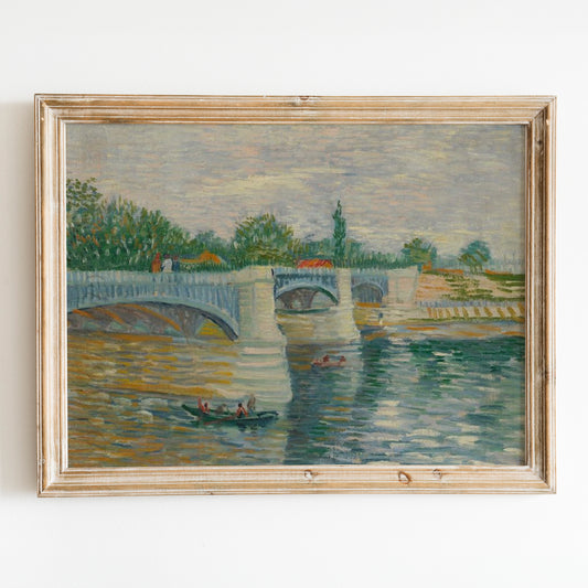 The Bridge at Courbevoie (1887) by Van Gogh