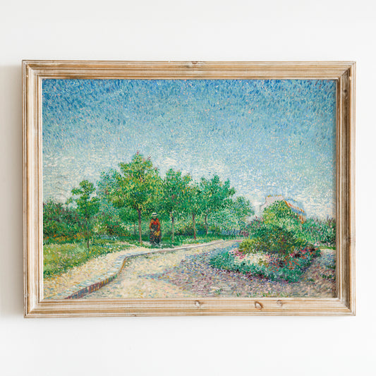 Square Saint-Pierre, Paris (1887) by Van Gogh