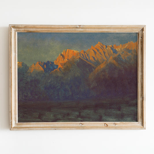 Sunrise in the Sierras (1872) by Albert Bierstadt