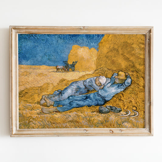 The Siesta (1890) by Van Gogh