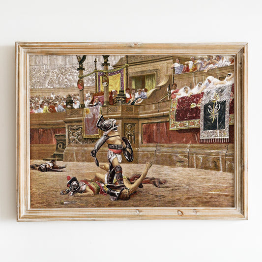 The Winning Gladiator, Pollice Verso