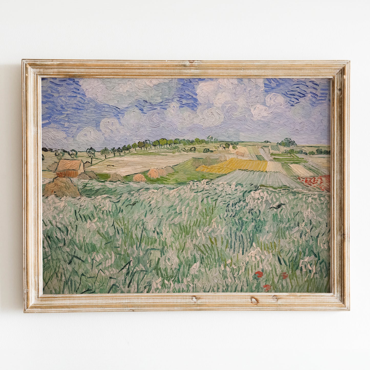 Plain Near Auvers (1890) by Van Gogh
