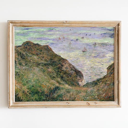 View Over the Sea (1882) by Claude Monet