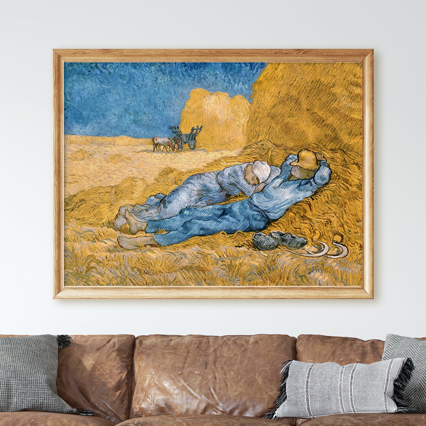 The Siesta (1890) by Van Gogh
