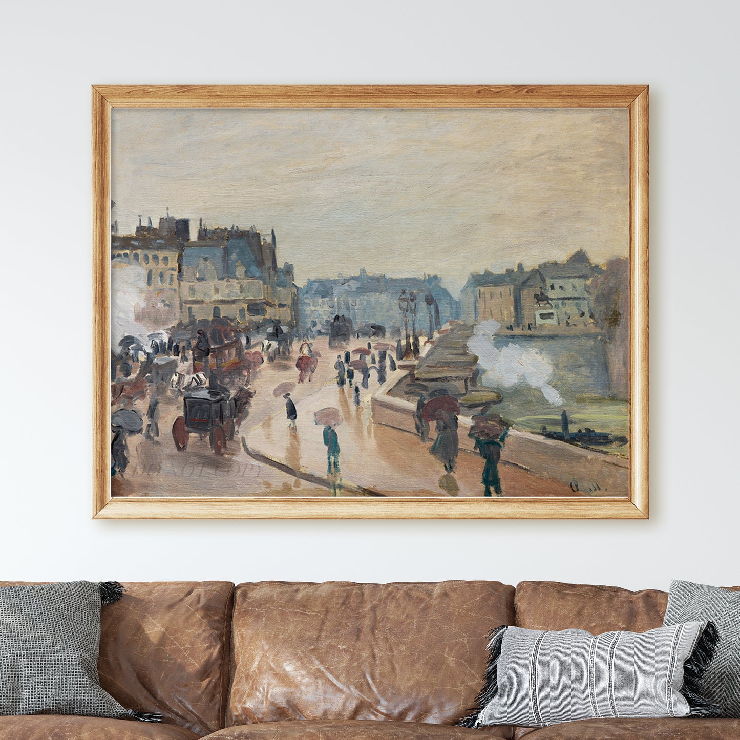 The Pont Neuf (1871) by Claude Monet