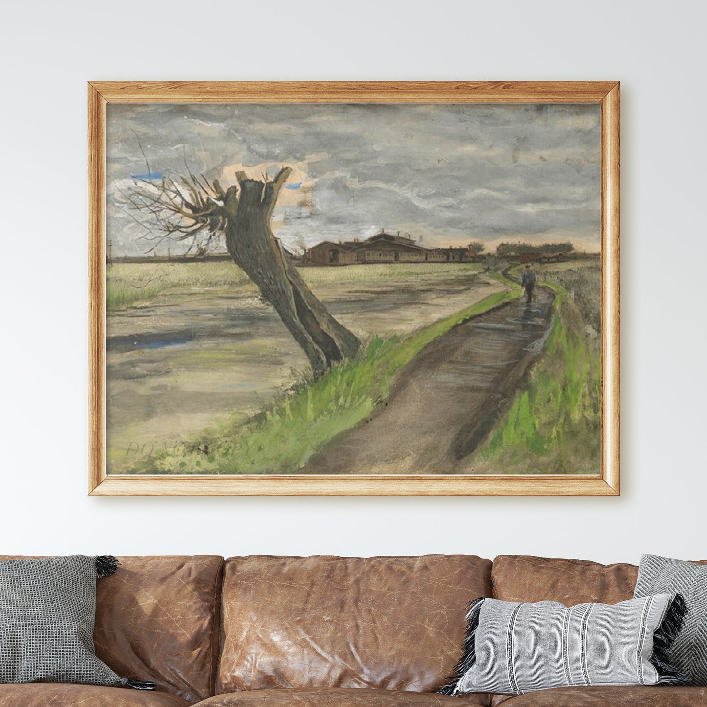 Pollard Willow (1882) by Van Gogh