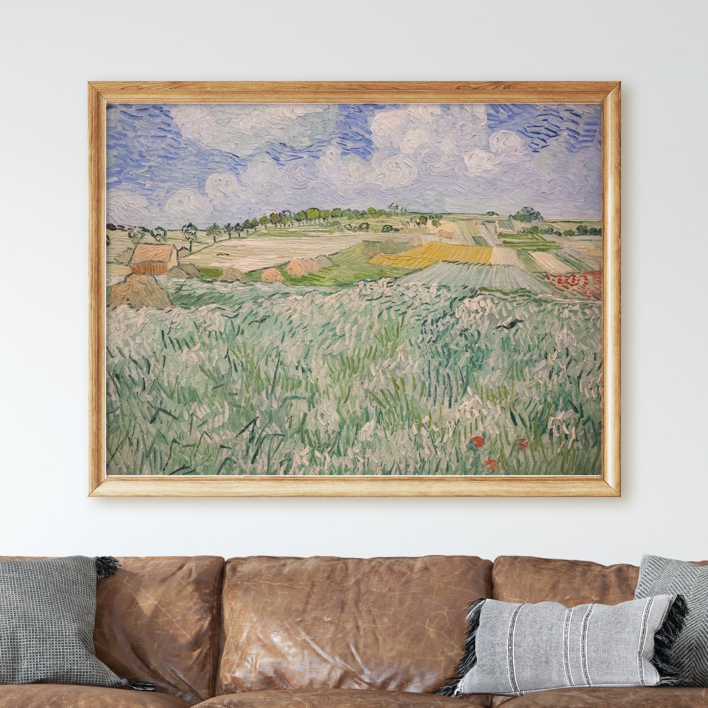 Plain Near Auvers (1890) by Van Gogh