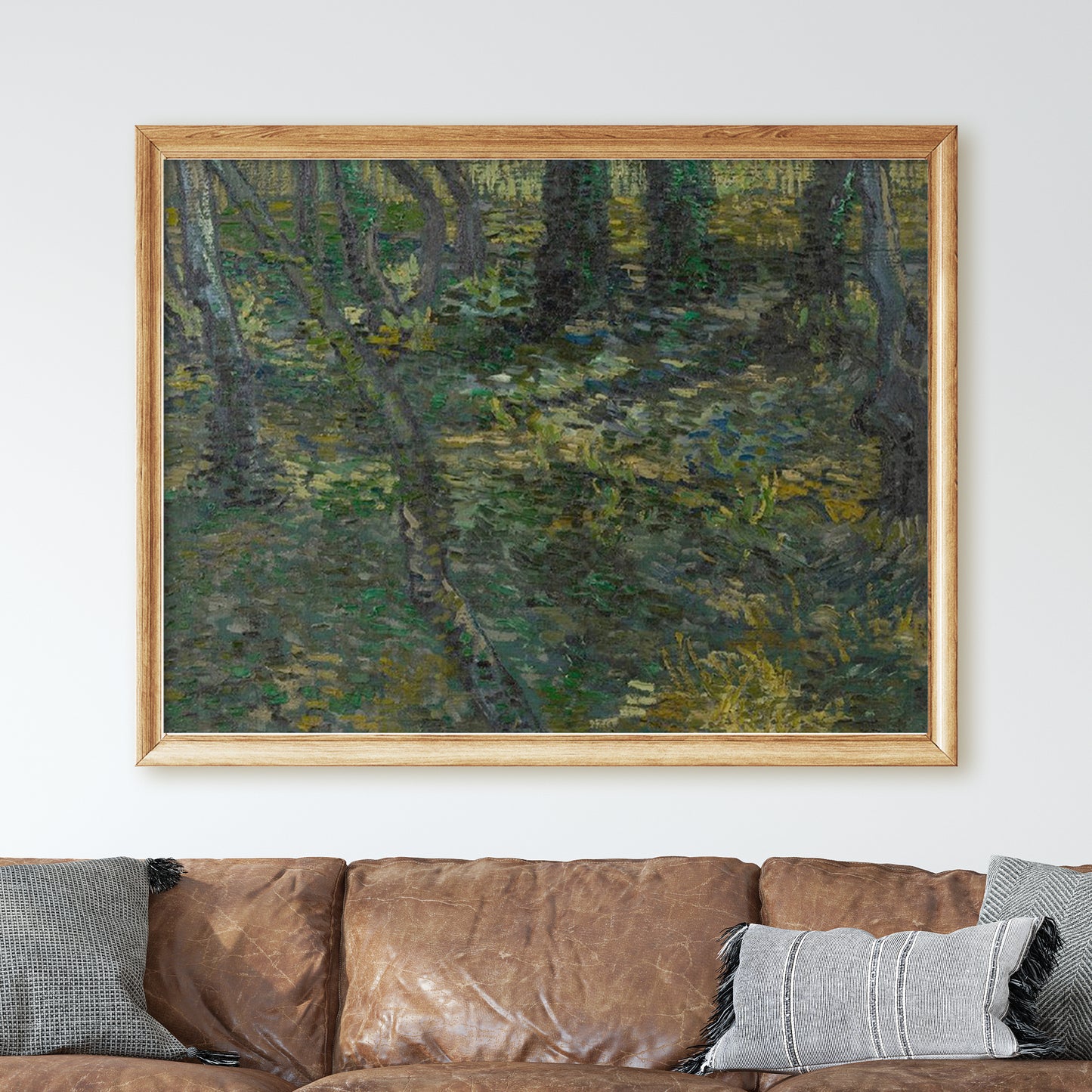 Undergrowth (1889) by Van Gogh