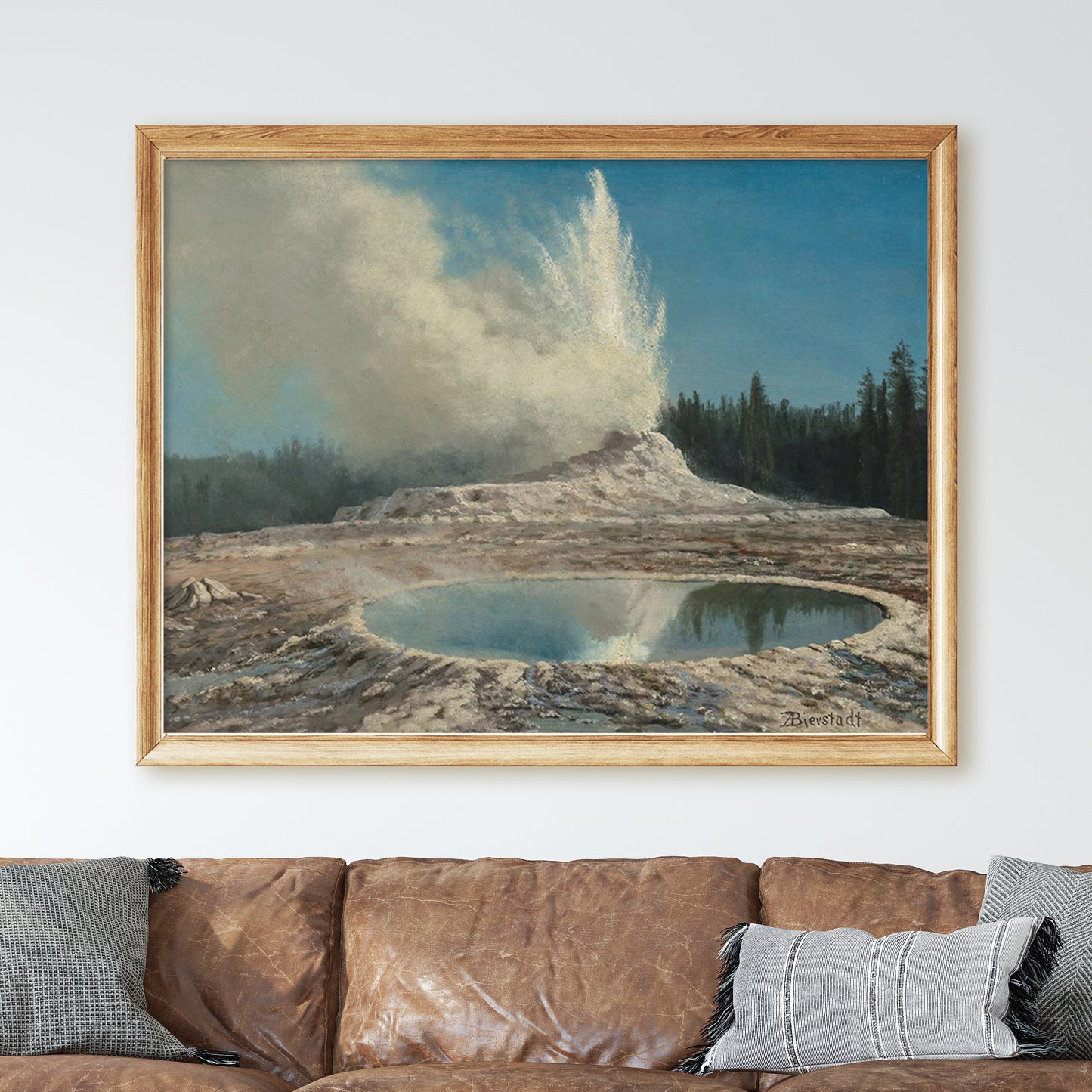 Yellowstone Park Landscape
