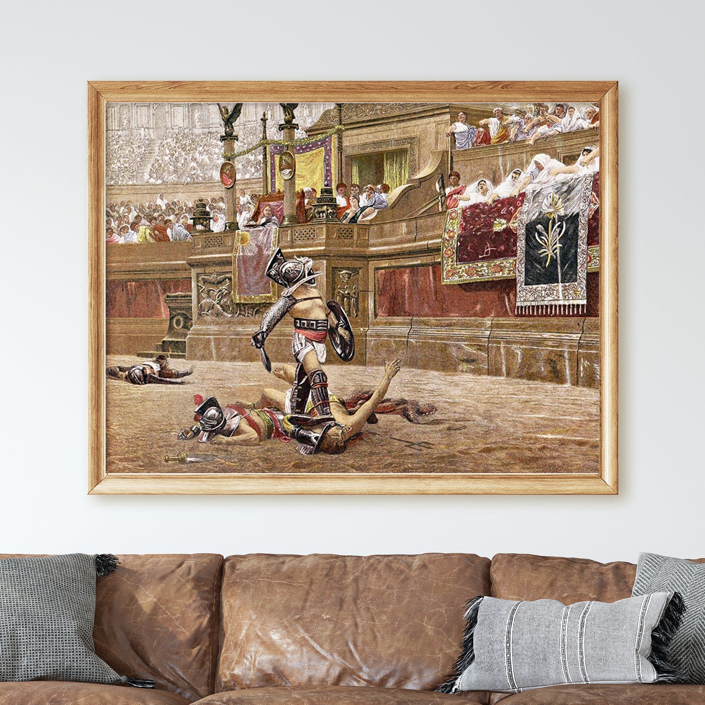 The Winning Gladiator, Pollice Verso