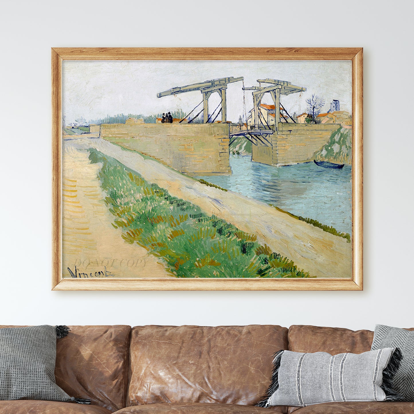 The Langlois Bridge (1888) by Van Gogh