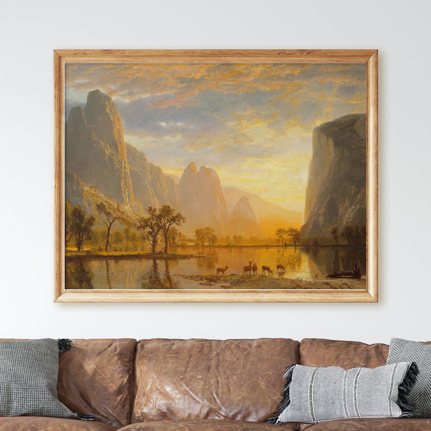 Valley of the Yosemite (1864) by Albert Bierstadt