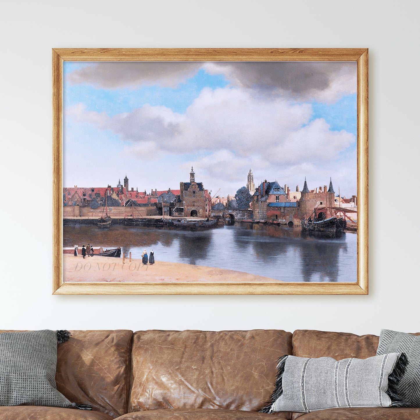 View of Delft by Johannes Vermeer