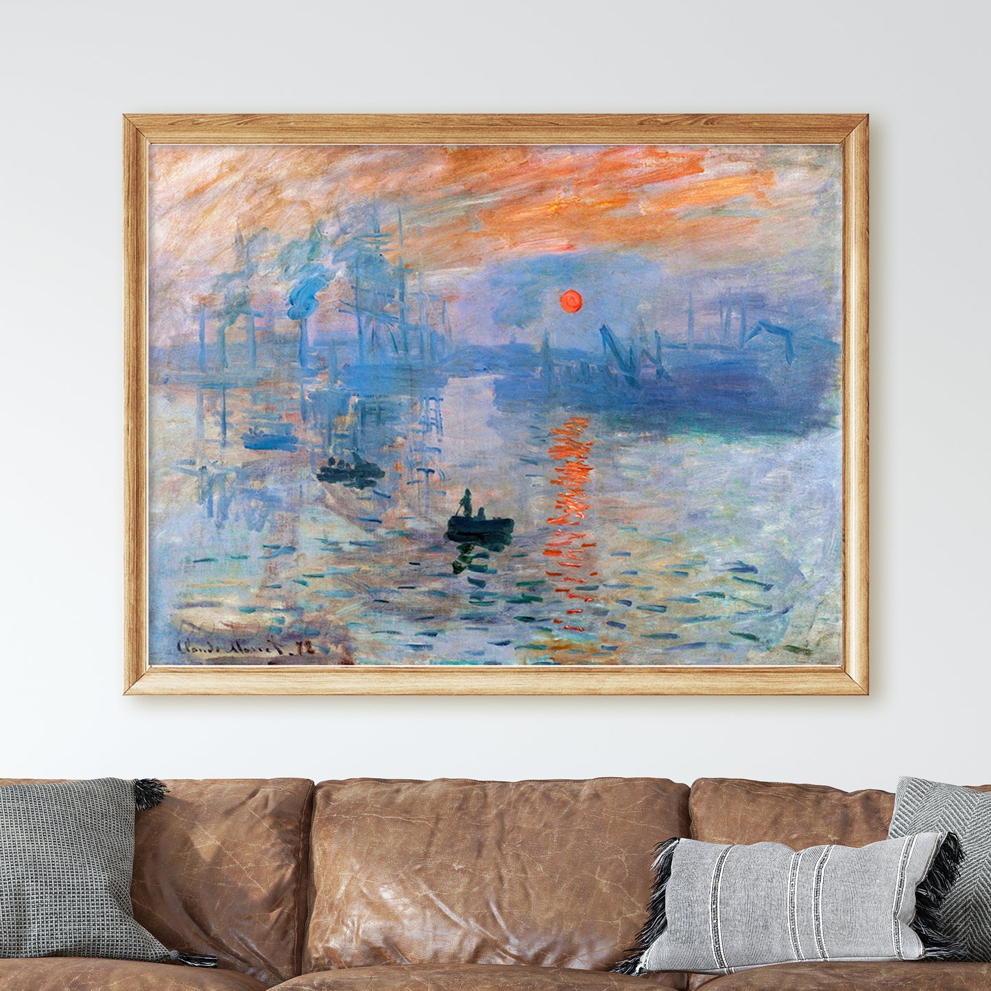 Sunrise - Impression (1872) by Claude Monet