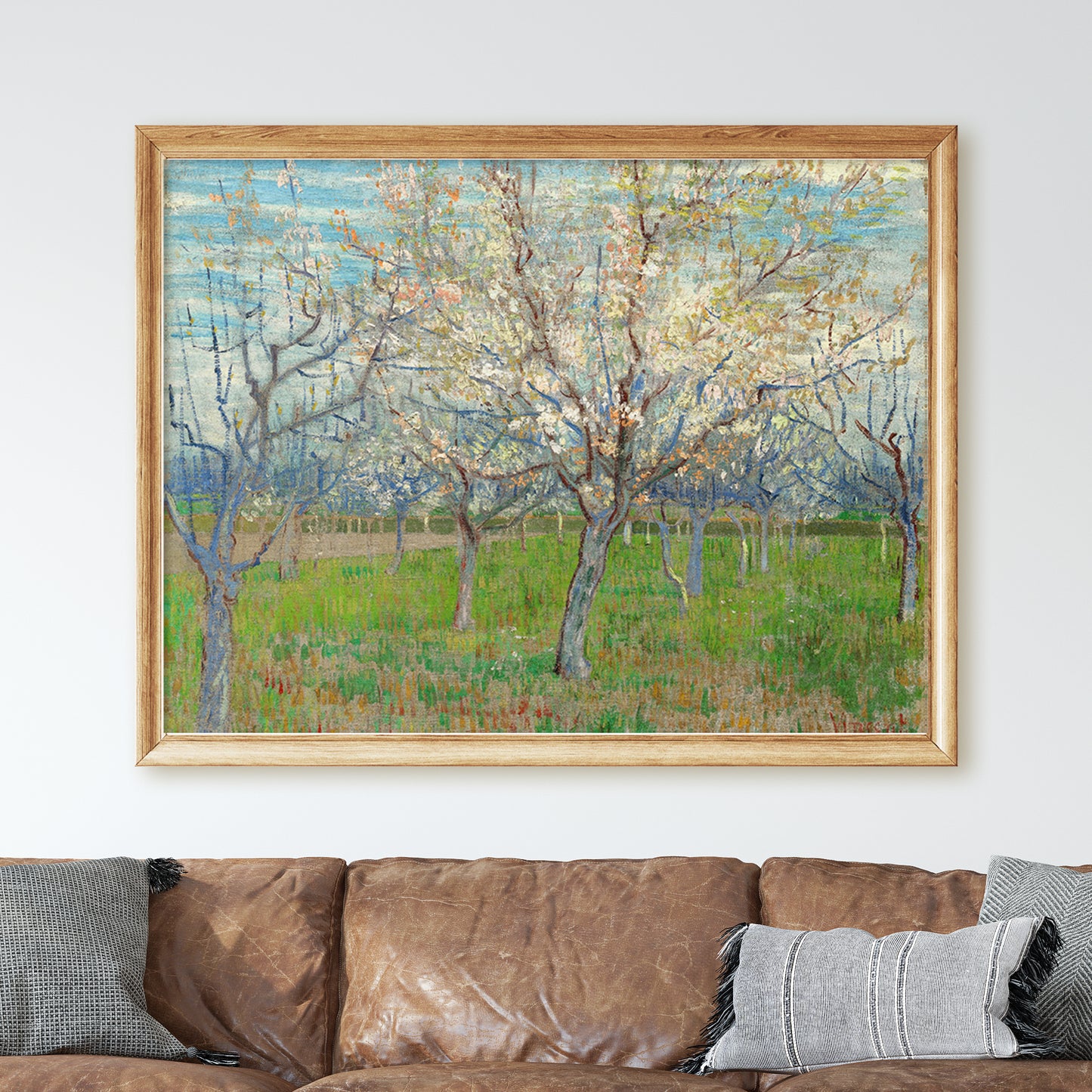 The Pink Orchard (1888) by Van Gogh