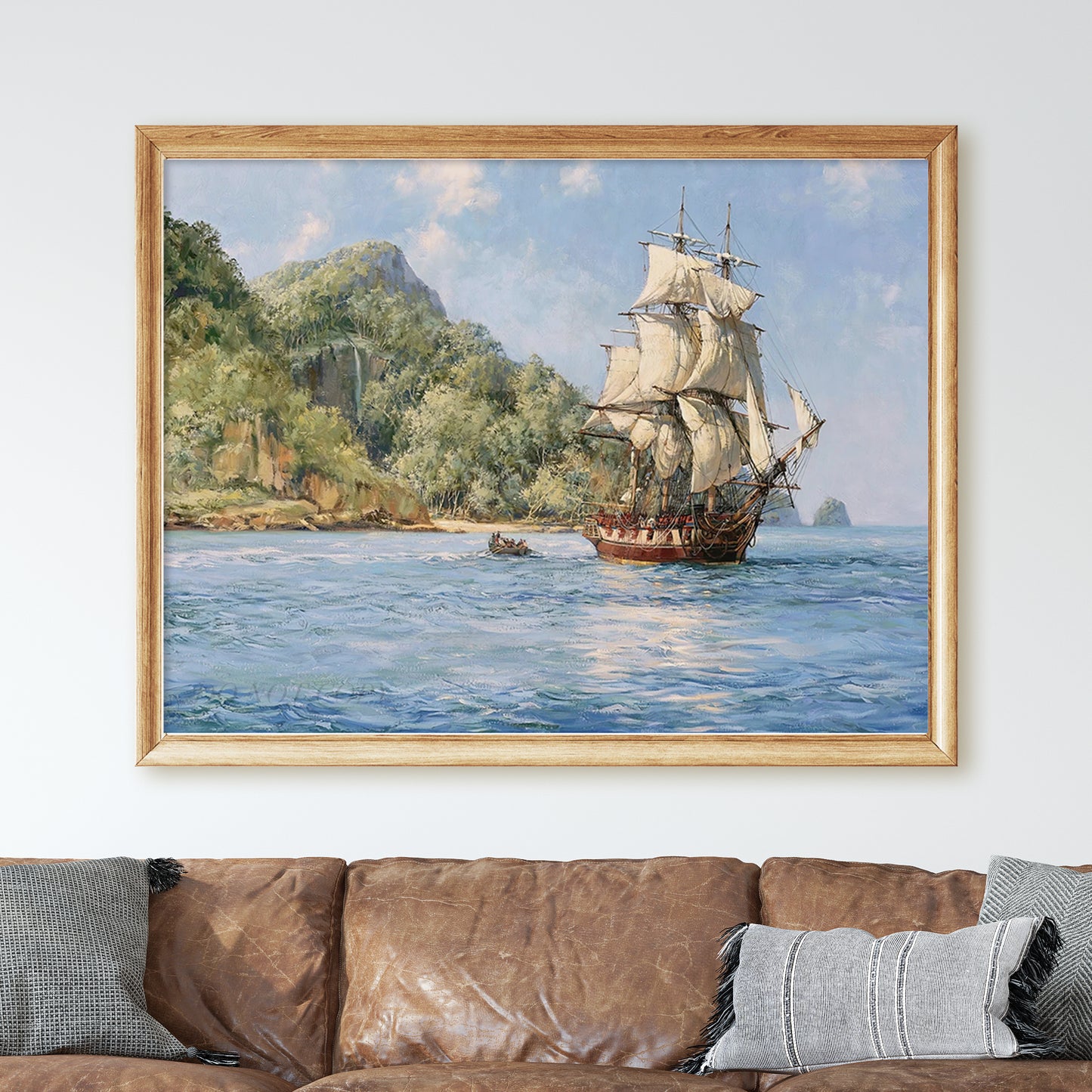 Treasure Island Cocos by Montague Dawson