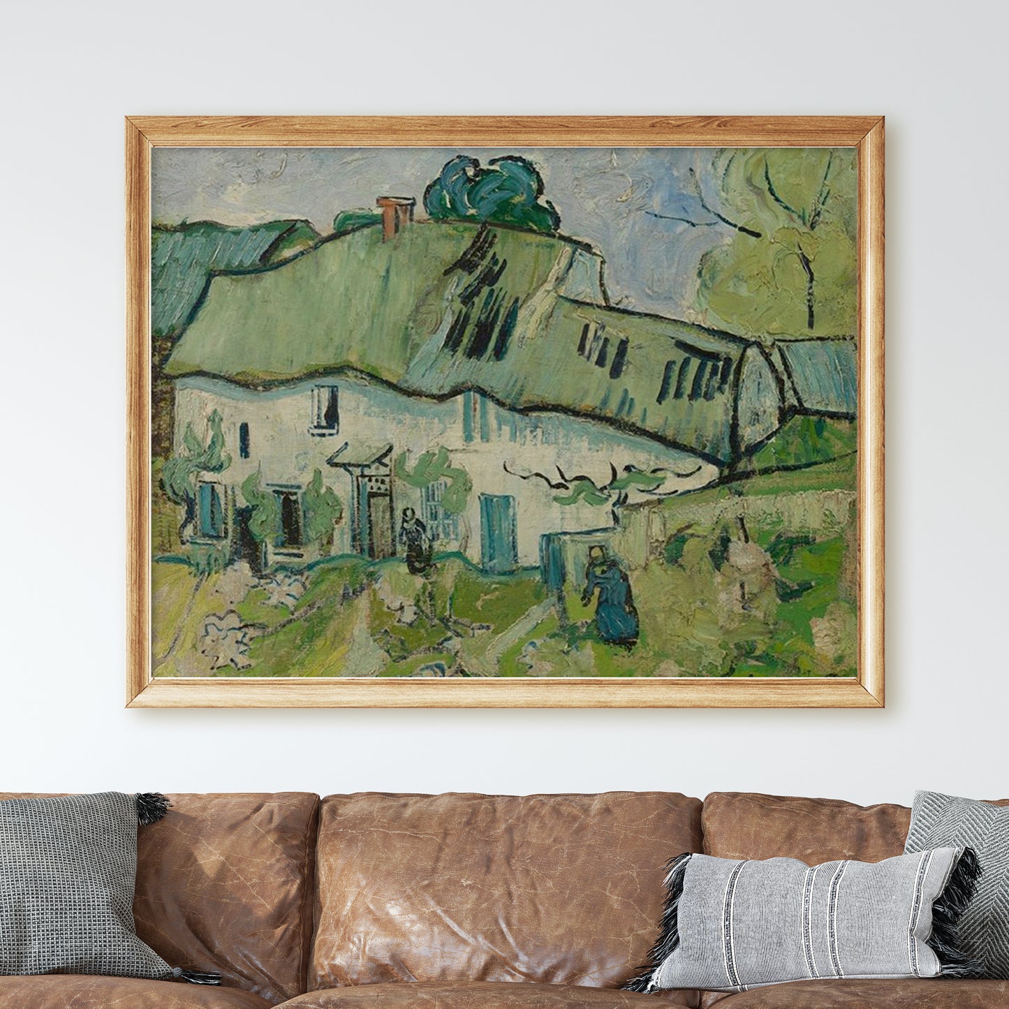 Farmhouse (1890) by Van Gogh