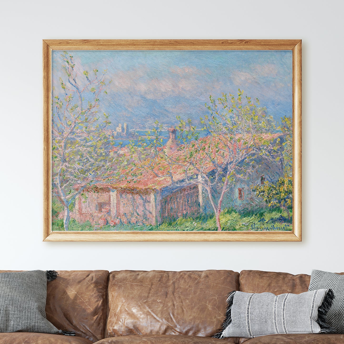 Gardener's House at Antibes (1888) by Claude Monet