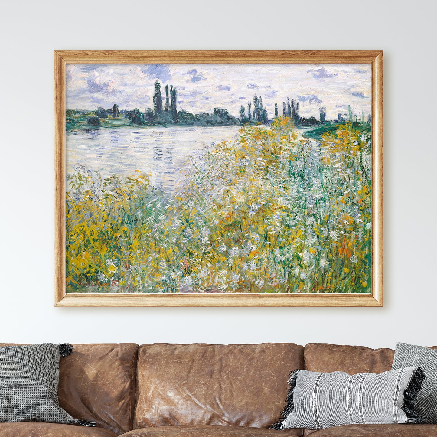 Île aux Fleurs near Vétheuil (1880) by Claude Monet