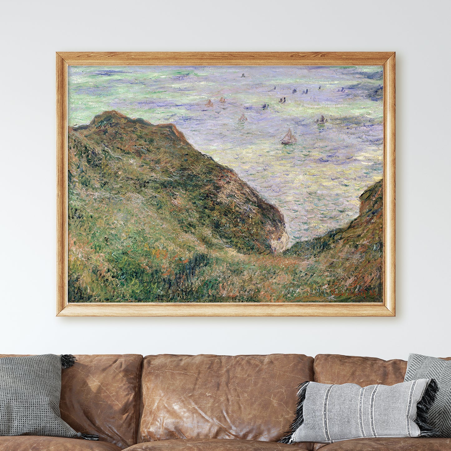 View Over the Sea (1882) by Claude Monet