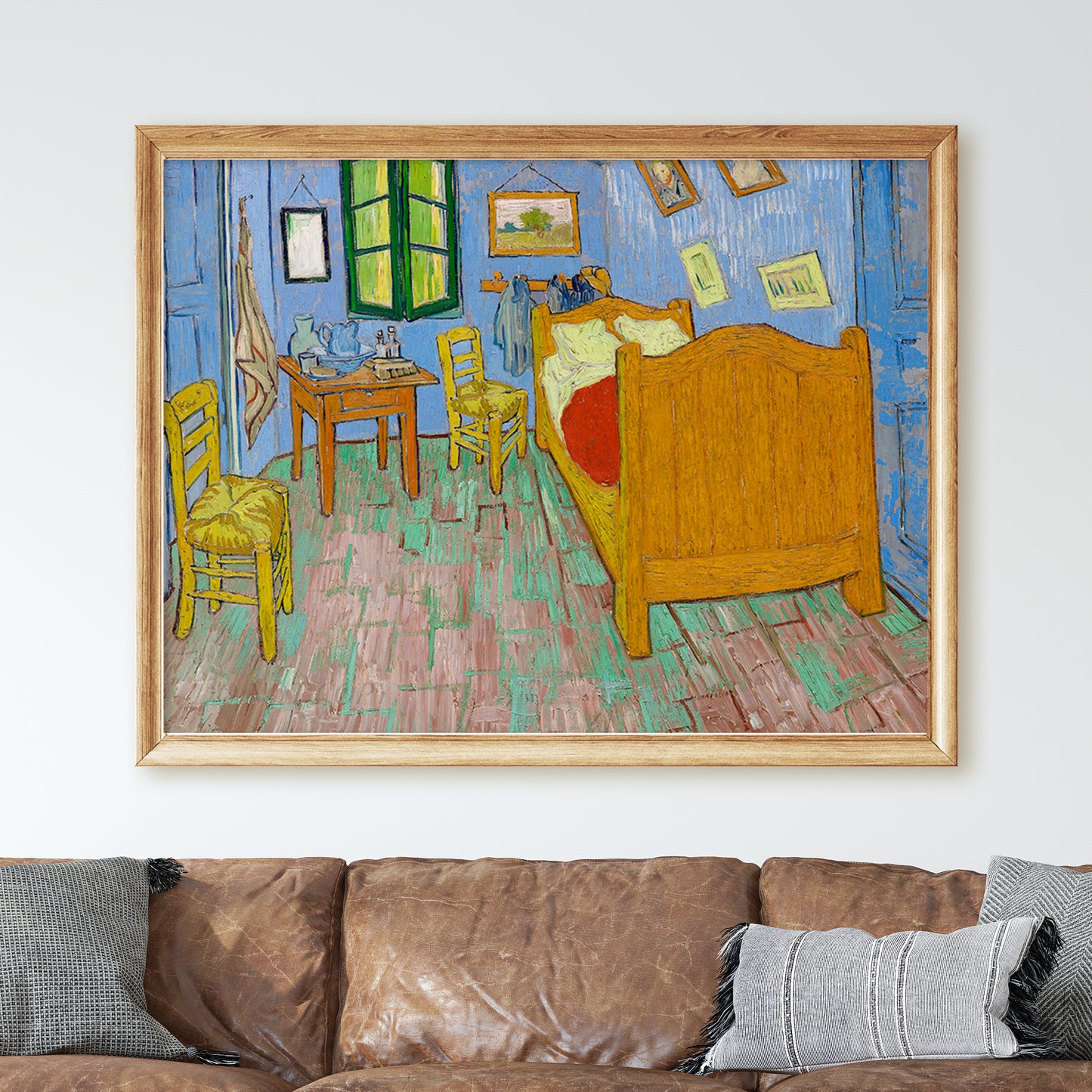 The Bedroom (1889) by Van Gogh