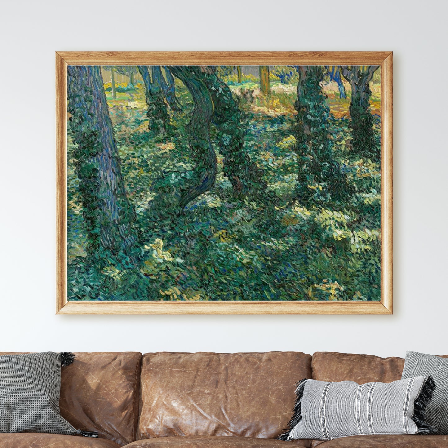 Undergrowth (1889) by Van Gogh