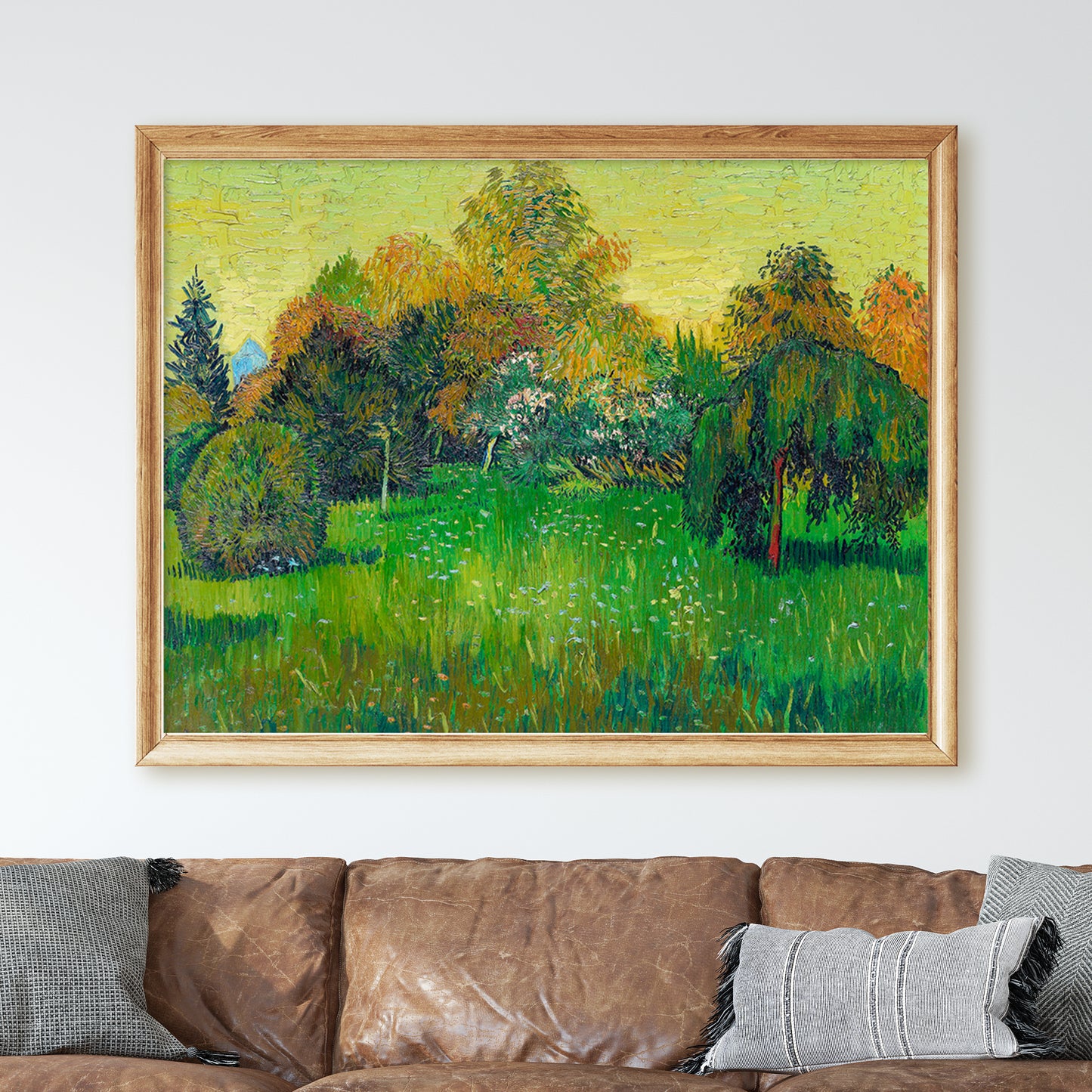 The Poet's Garden (1888) by Van Gogh