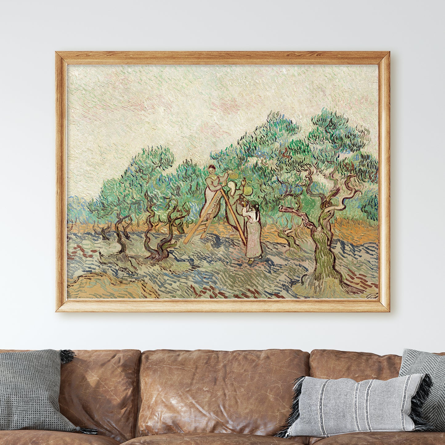 The Olive Orchard (1889) by Van Gogh