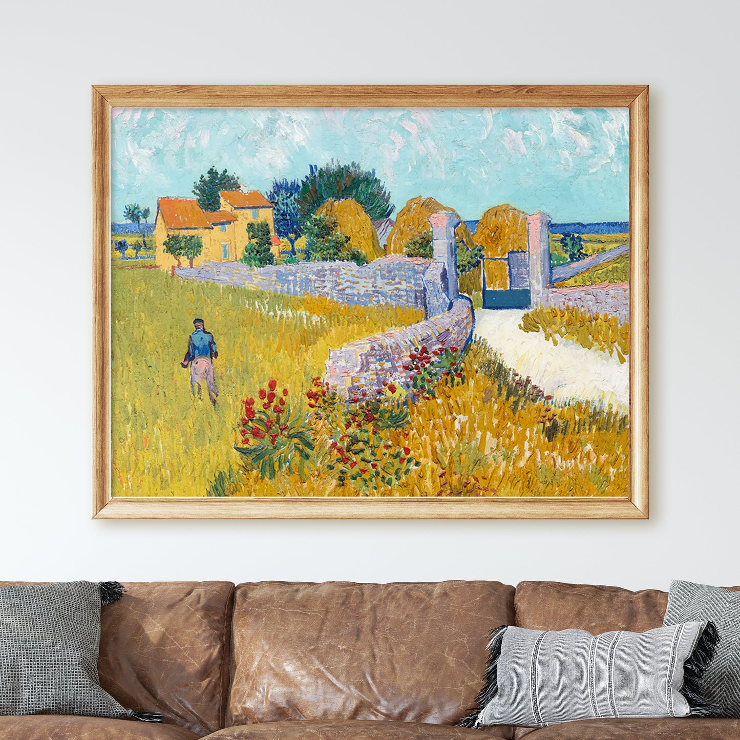 Farmhouse in Provence (1888) by Van Gogh