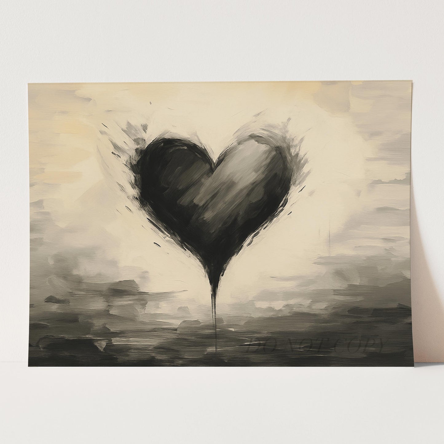 Charcoal Heart
