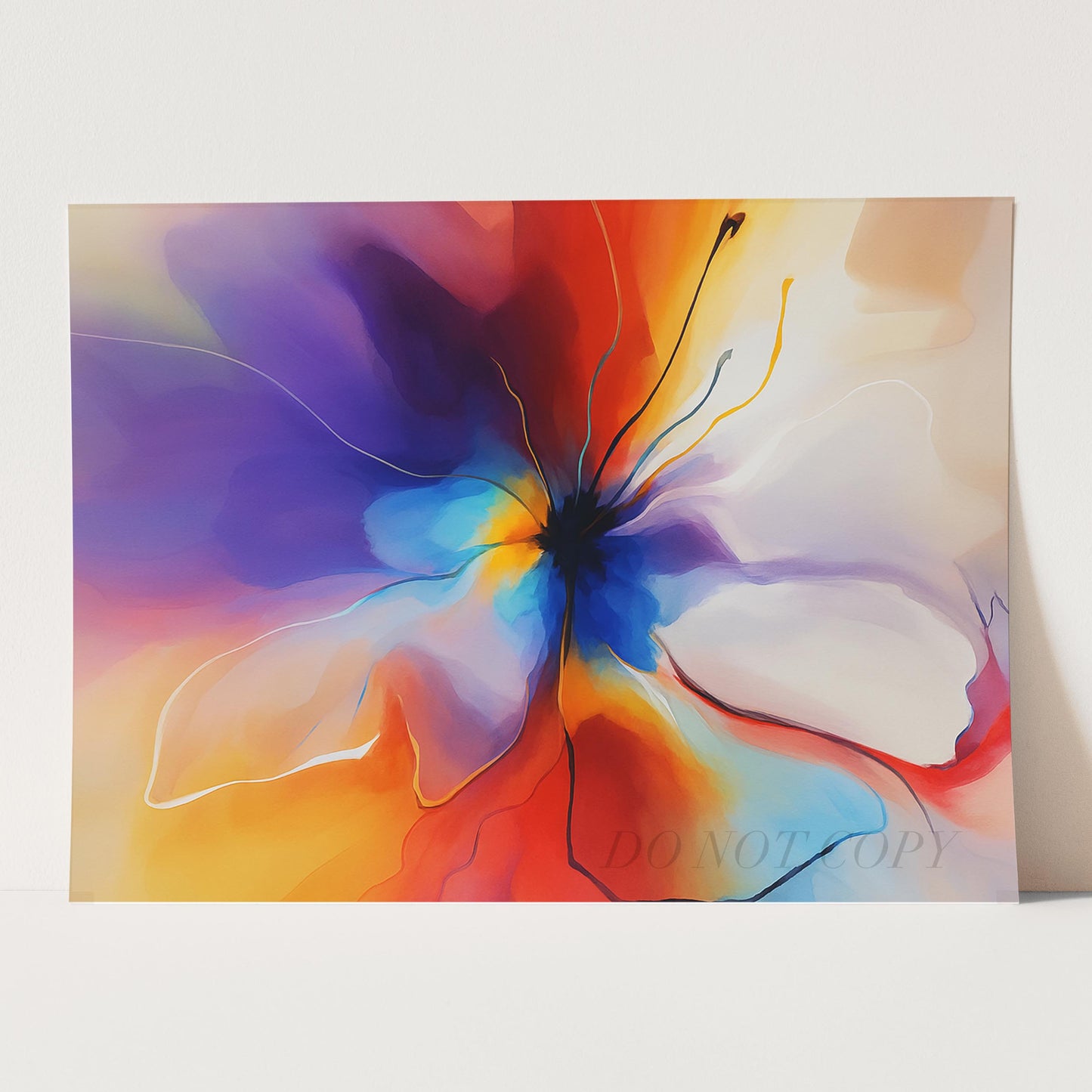 Abstract Flower