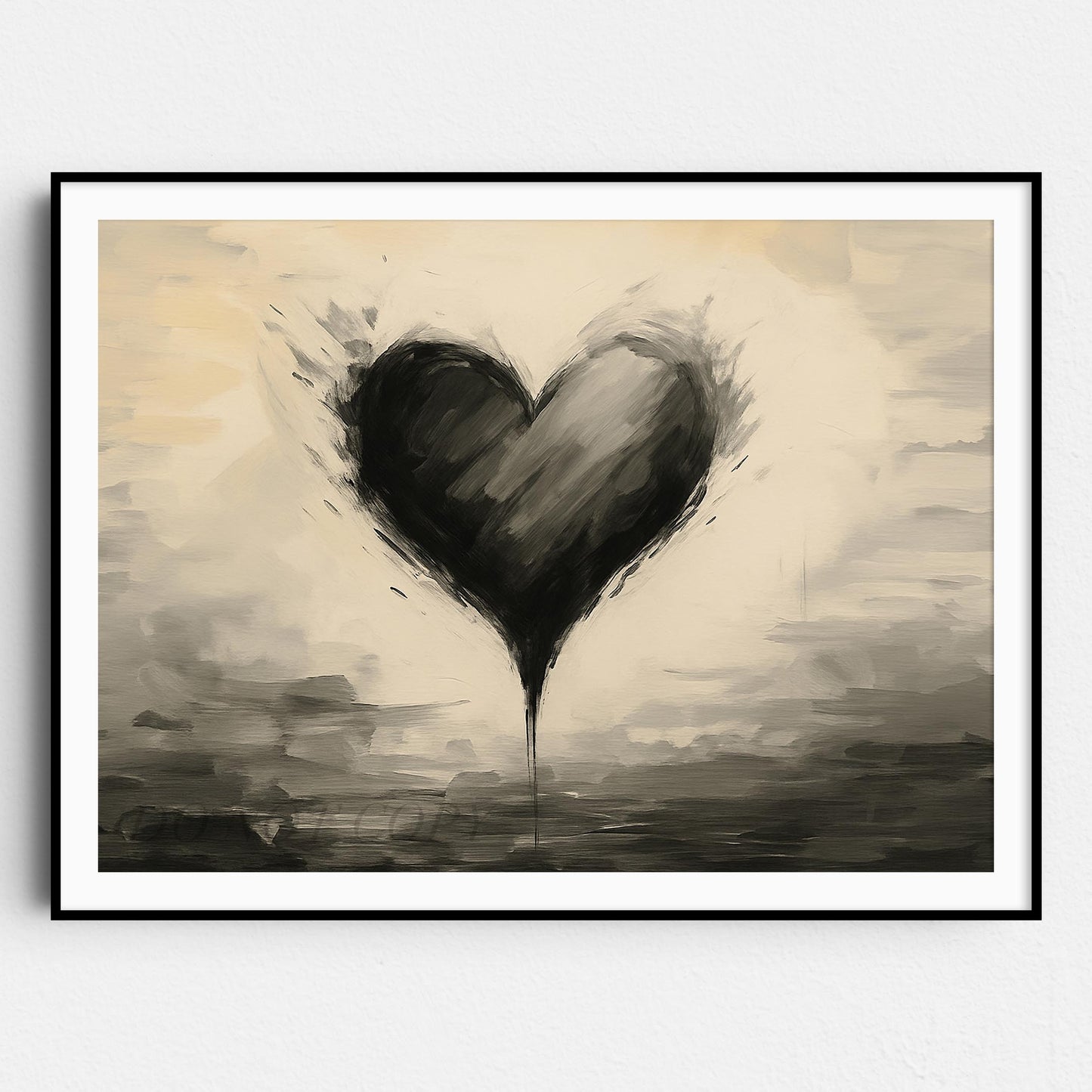 Charcoal Heart