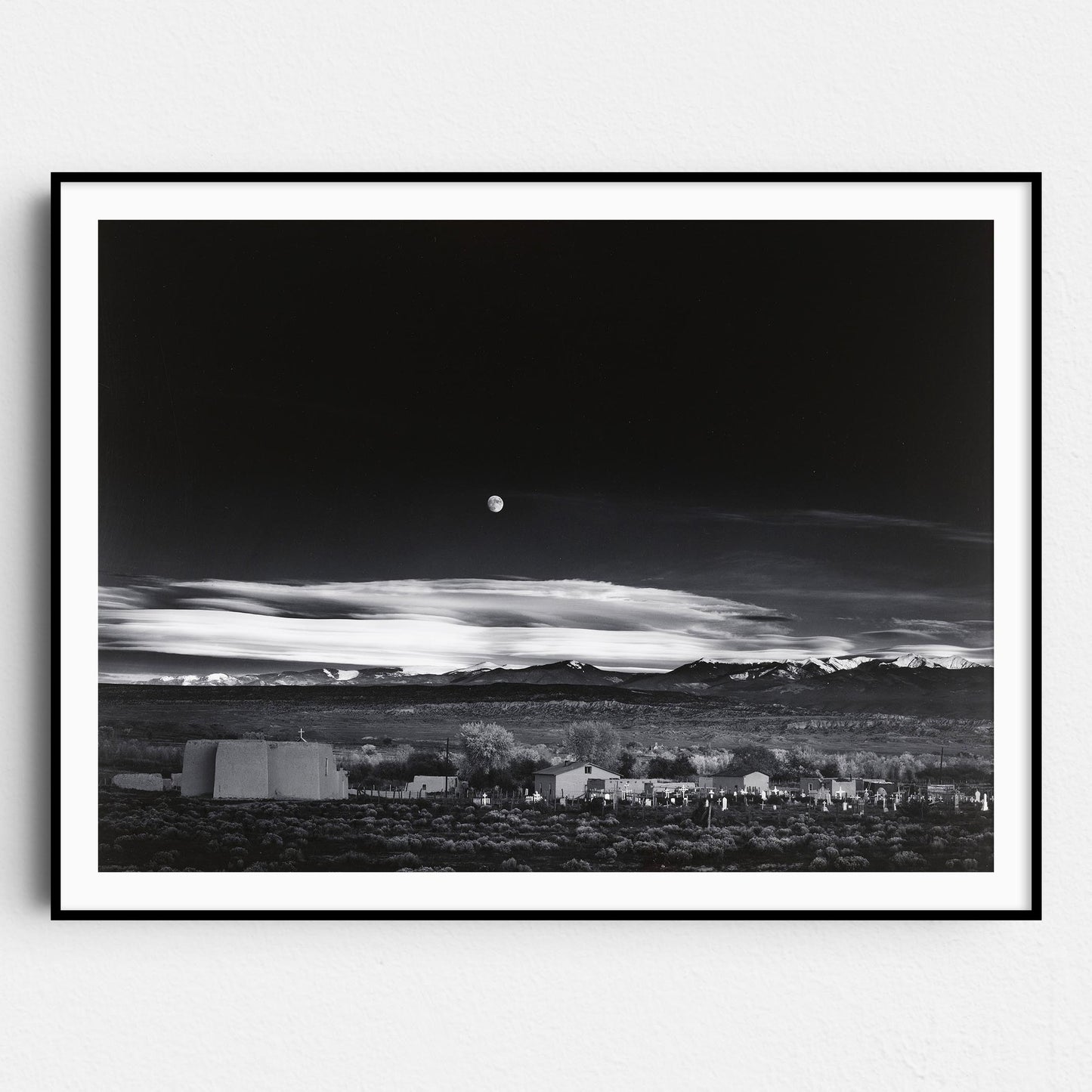Moonrise New Mexico, Ansel Adams