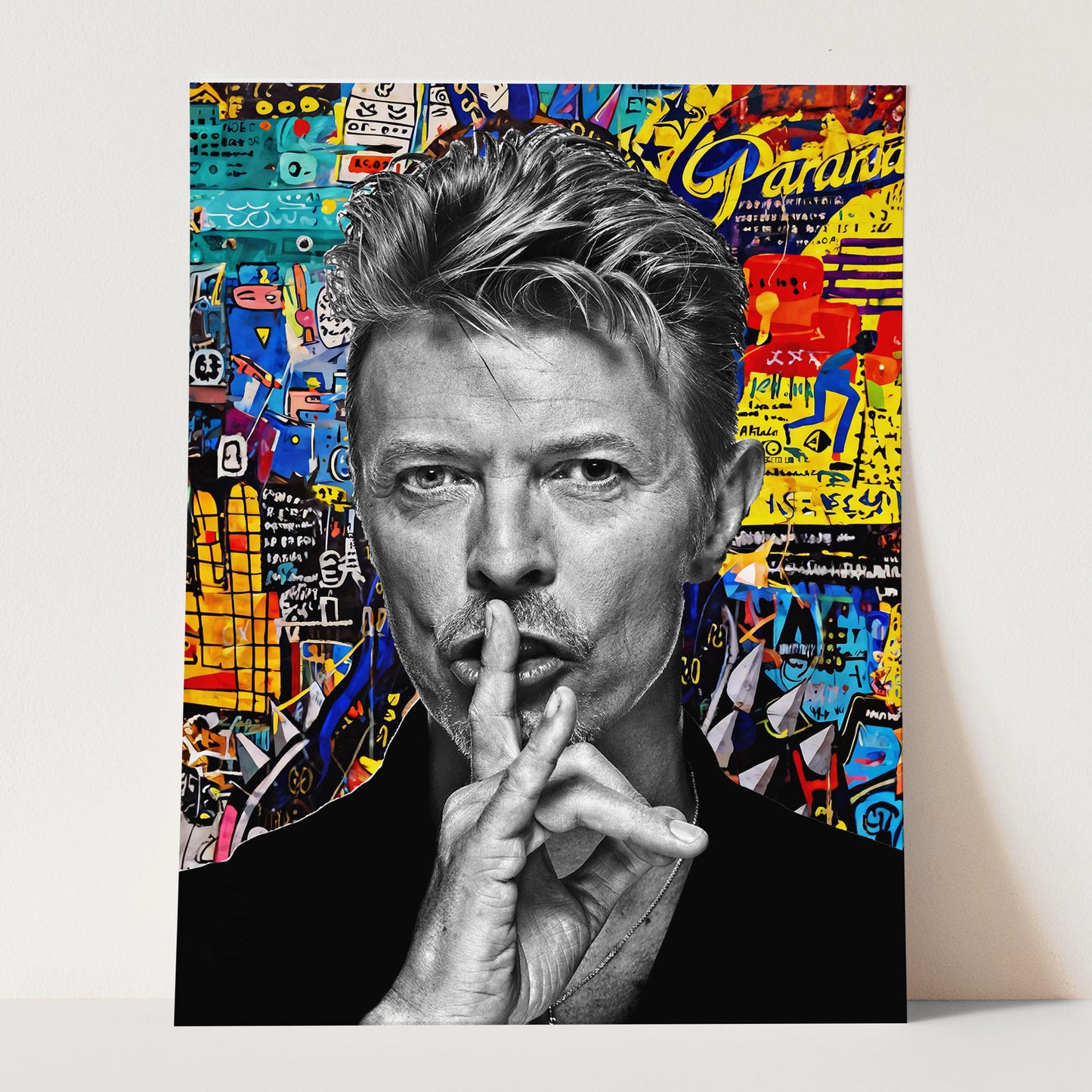 Banksy David Bowie Shush