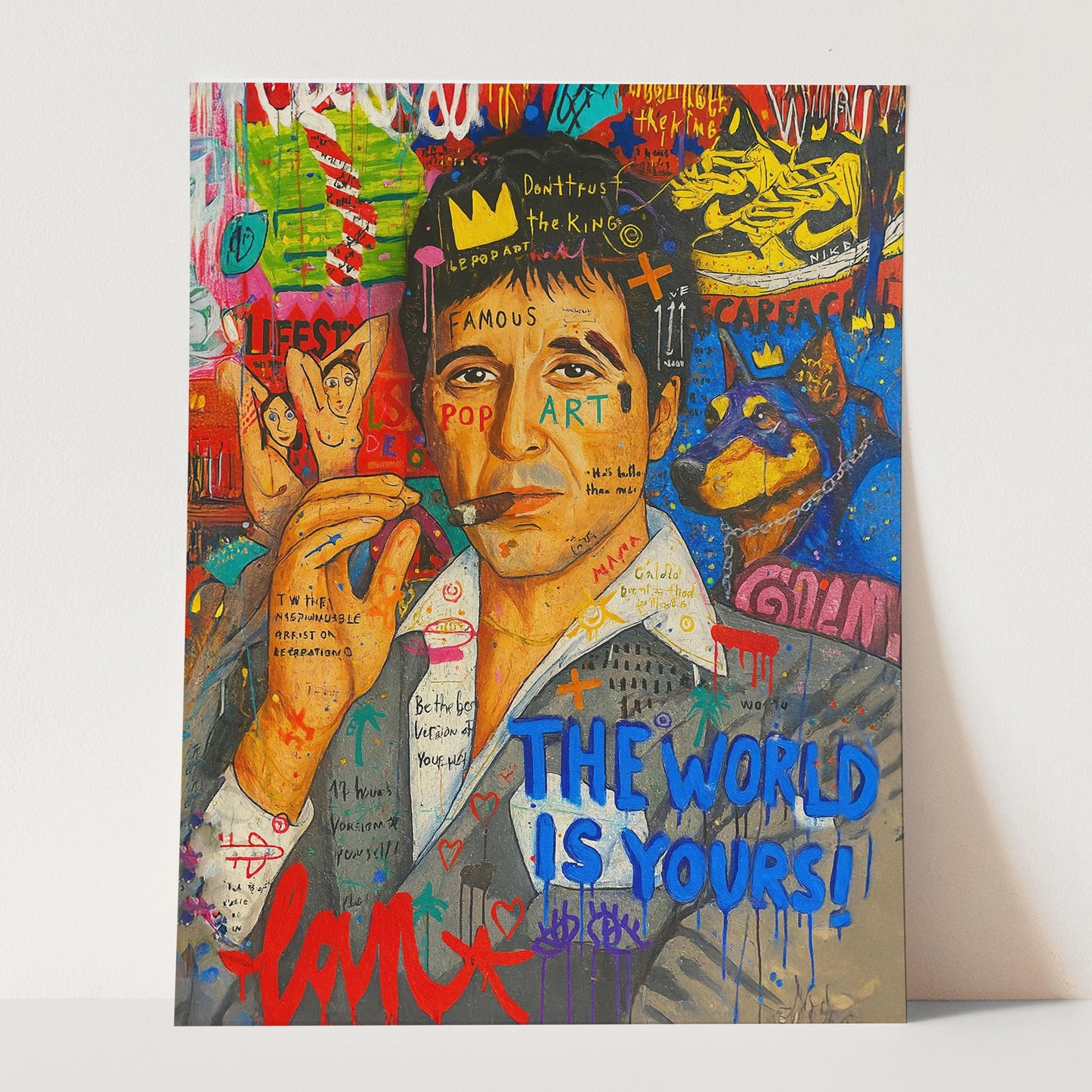 Banksy Scarface The World Is Yours
