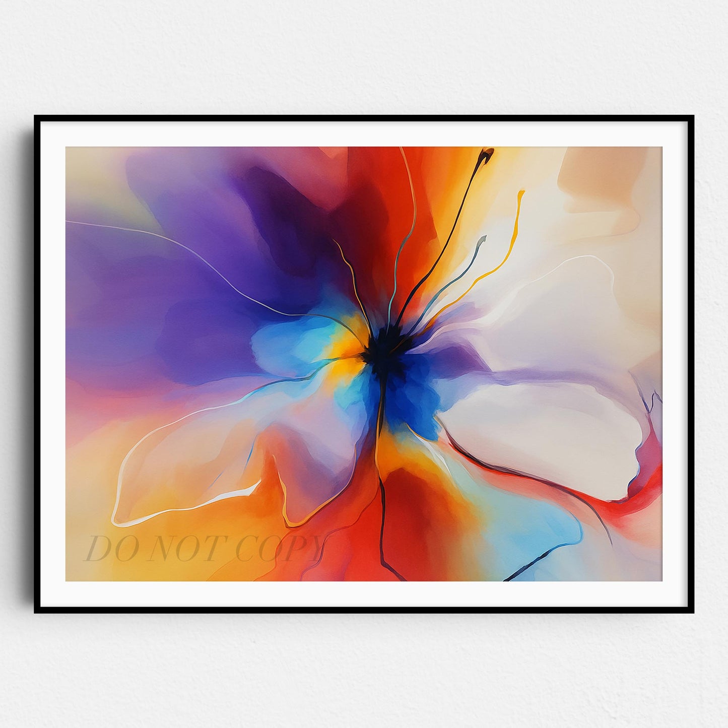 Abstract Flower