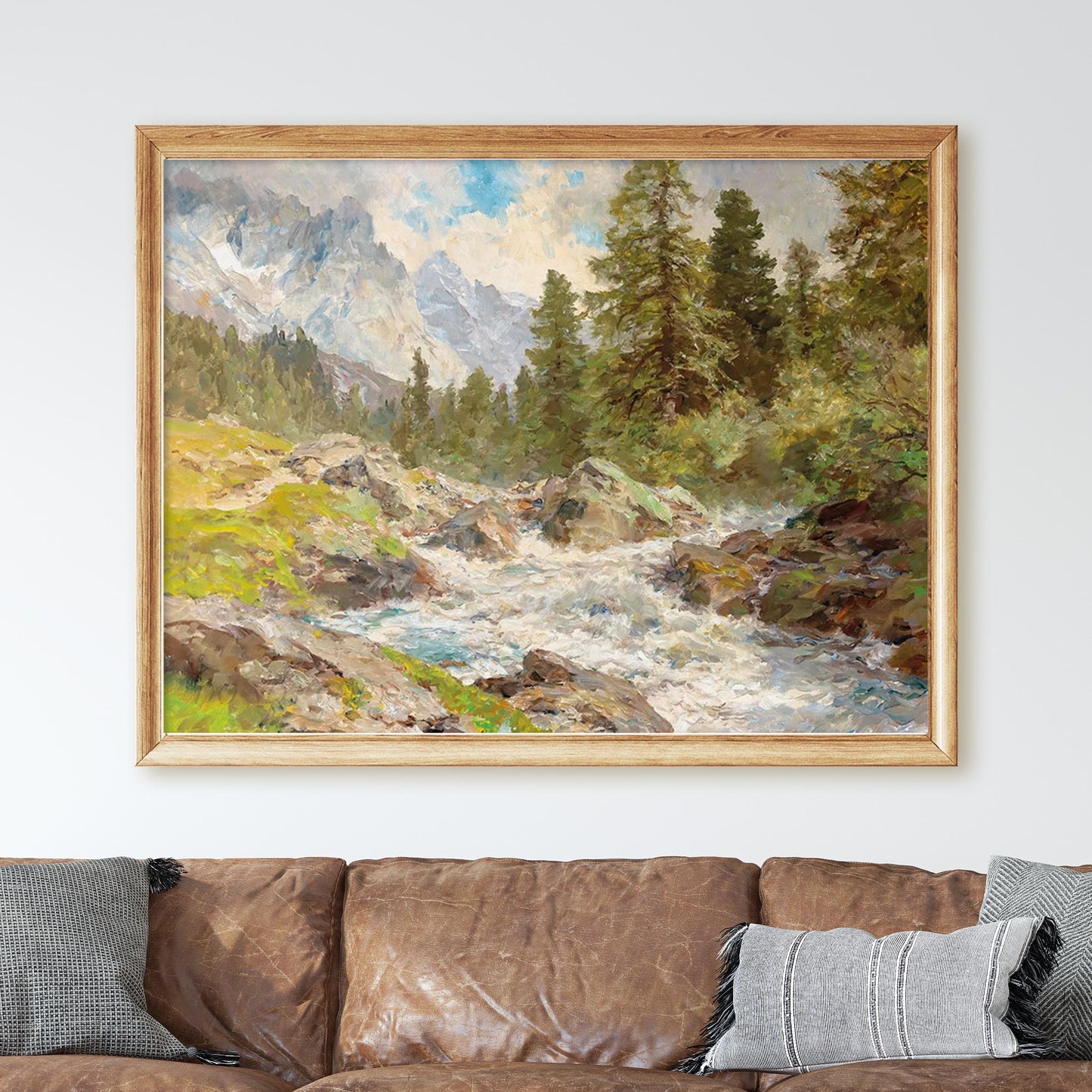 A Swiss Mountain Stream