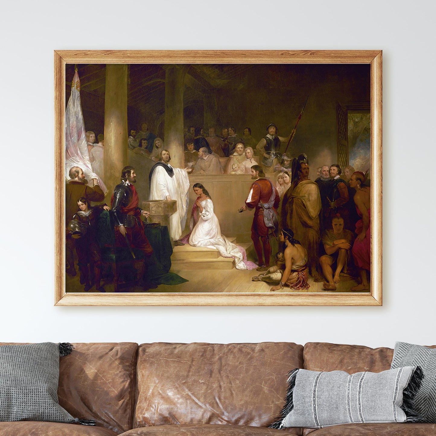 Baptism of Pocahontas