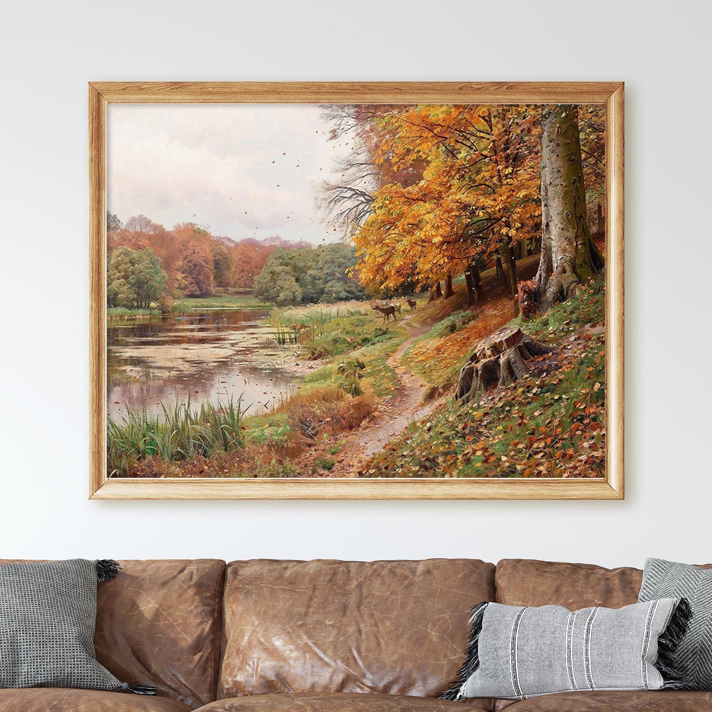 An Autumn Day in the Forest 1918