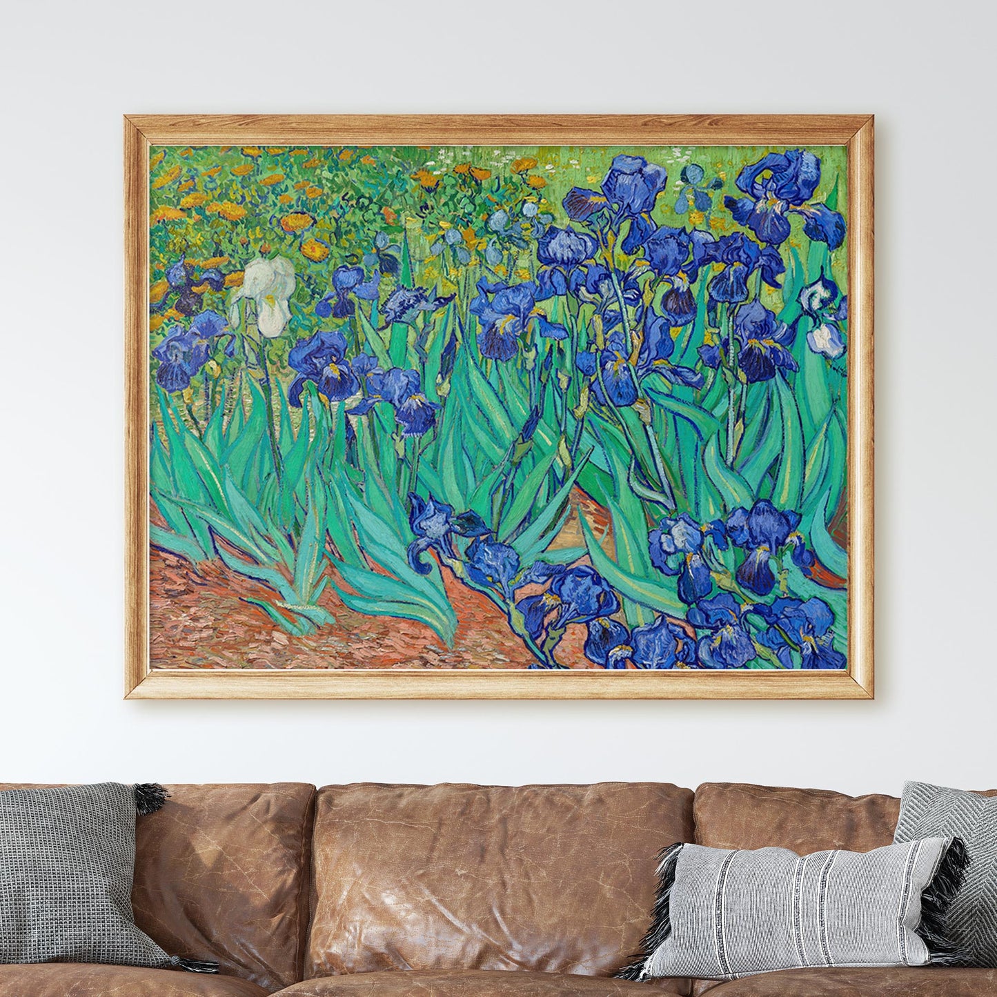 Irises 1889 by Van Gogh
