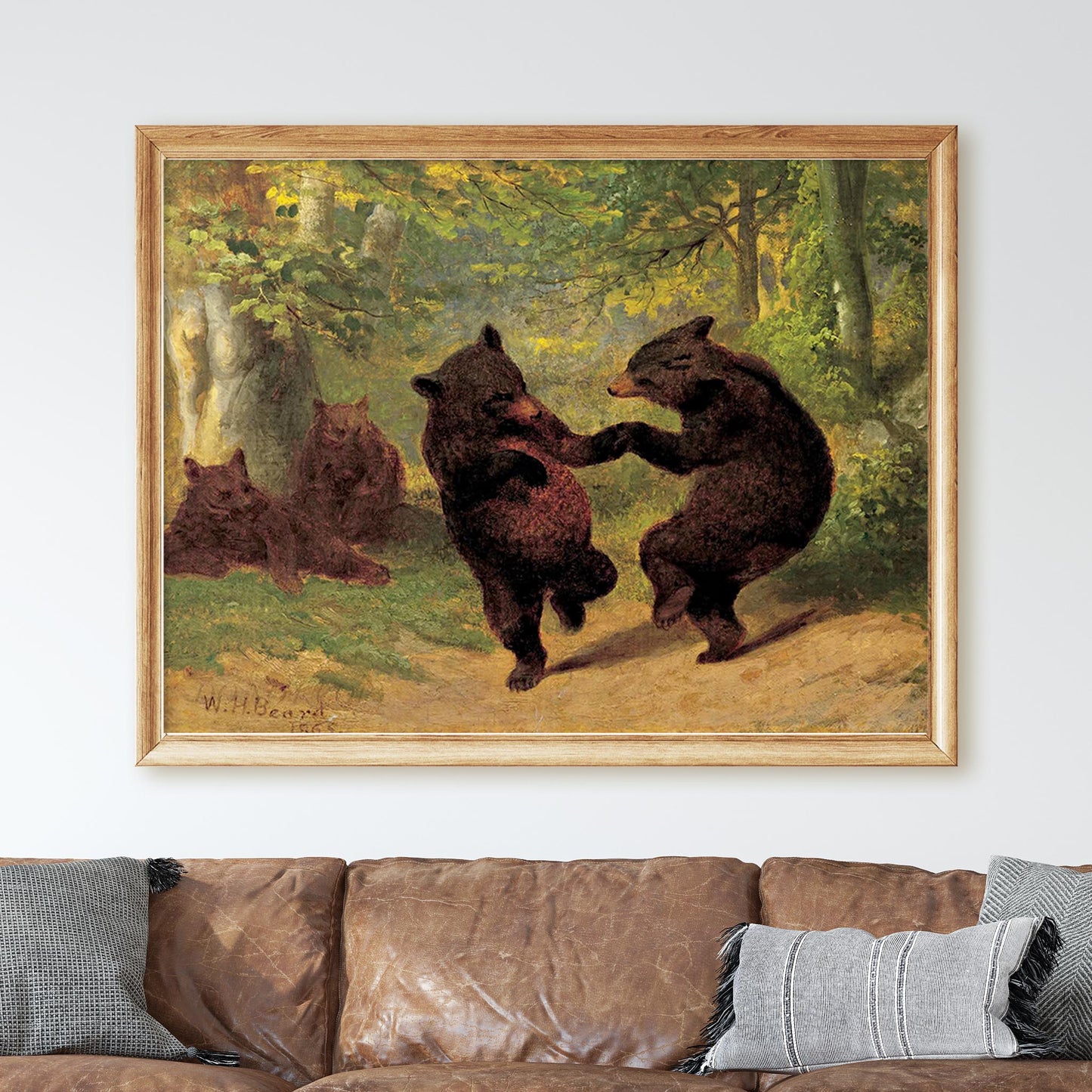 Dancing Bears By William Holbrook Beard
