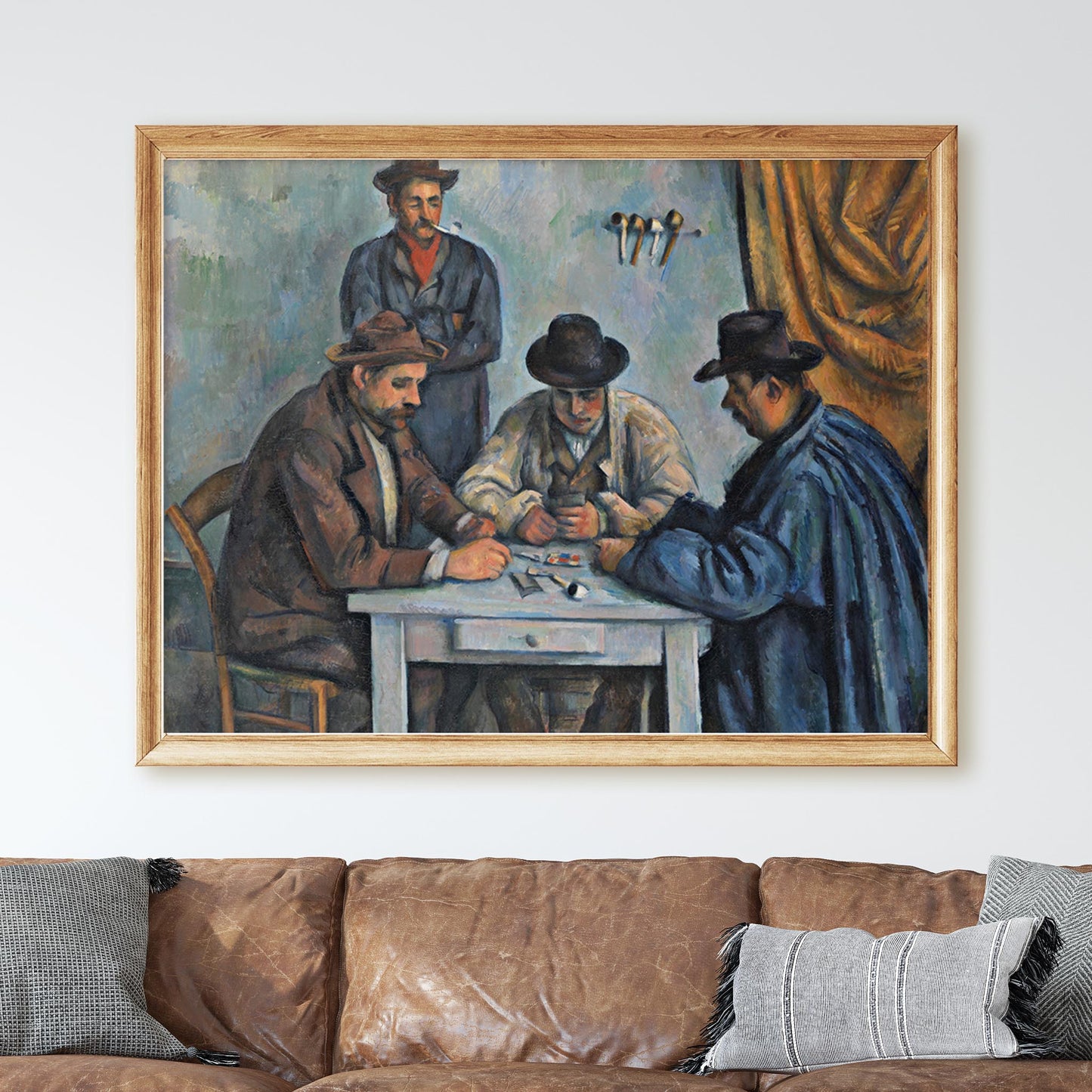 The Card Players by Paul Cézanne