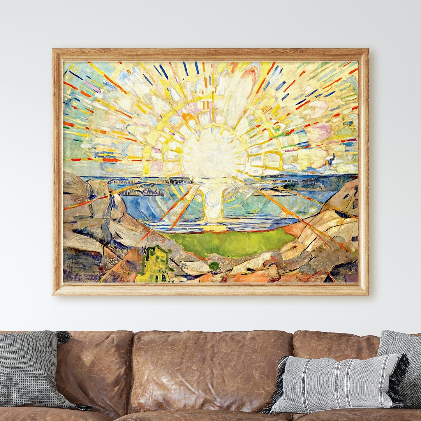 The Sun By Edvard Munch