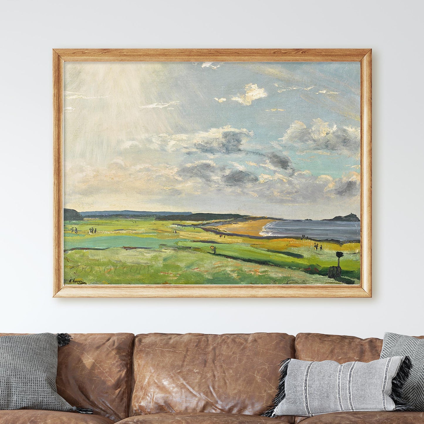 The Golf Course, North Berwick (1922) by John Lavery