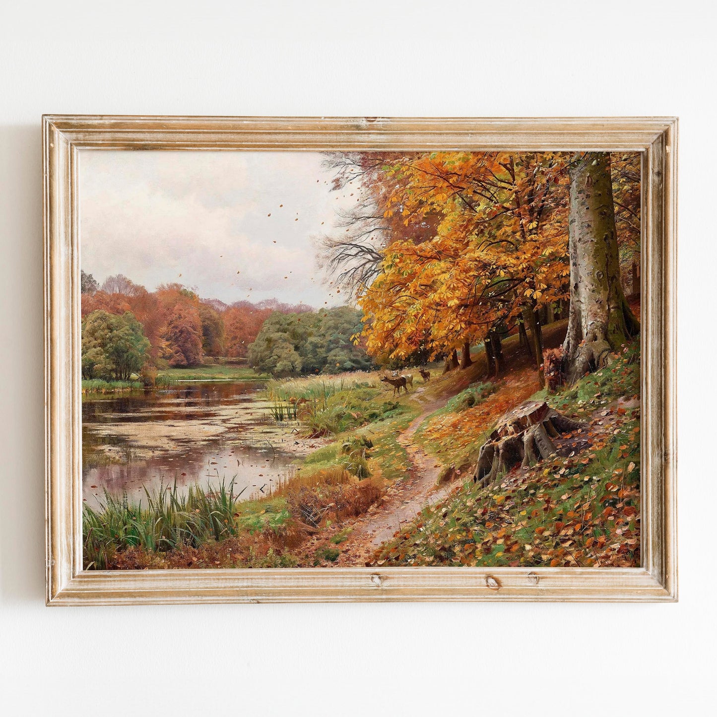 An Autumn Day in the Forest 1918